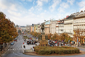 Wenceslas Square Prague