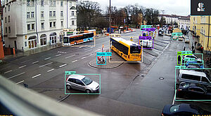 AI-based object classification in public space