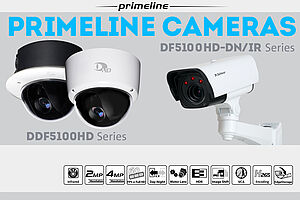 Video surveillance camera: Primeline DDF5100HD, day and night operation