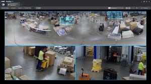 360° video surveillance in logistics