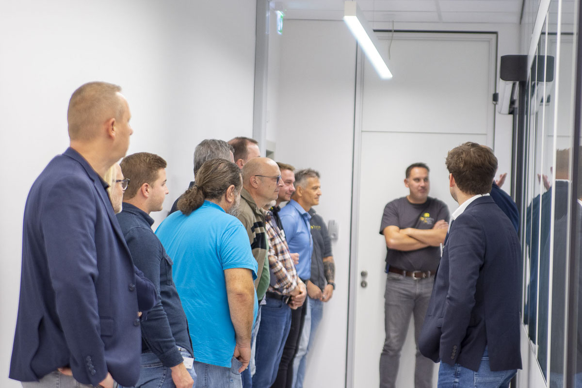 Dallmeier Partner Days October 2022 - Guided Tour Manufacturing