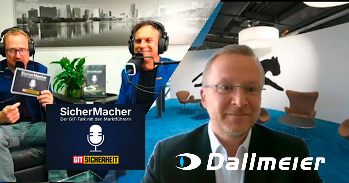 Dallmeier on the Video Podcast “SicherMacher”
