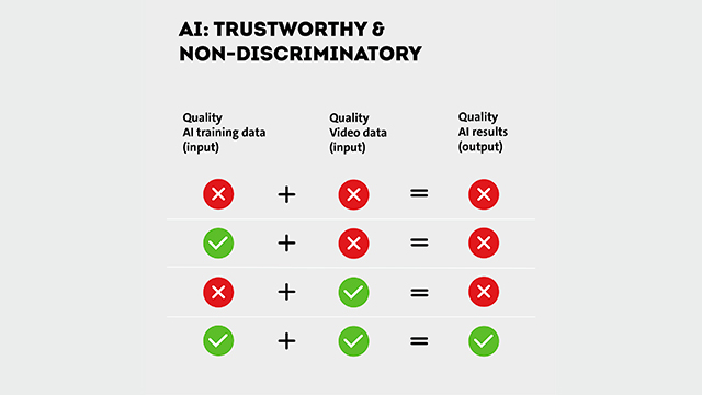 CCTV AI trustworthy & non-discriminatory