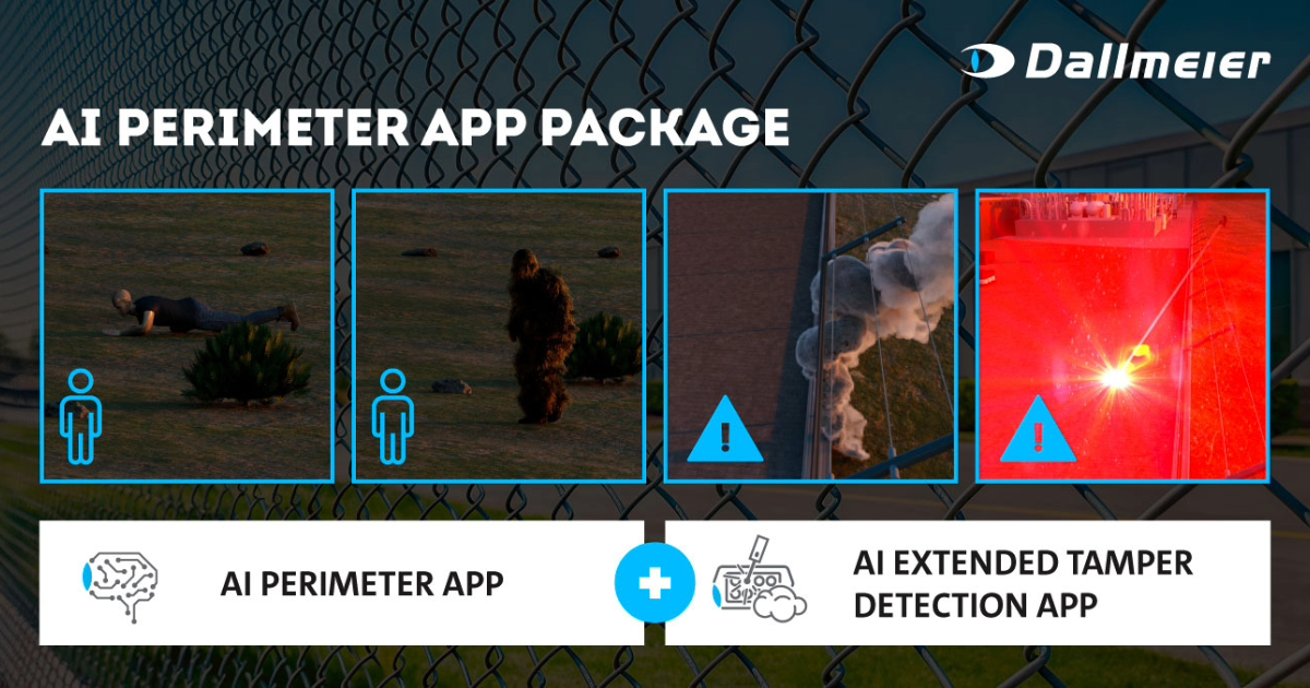 AI Perimeter App Package provides maximum security for perimeter and other CRITIS applications
