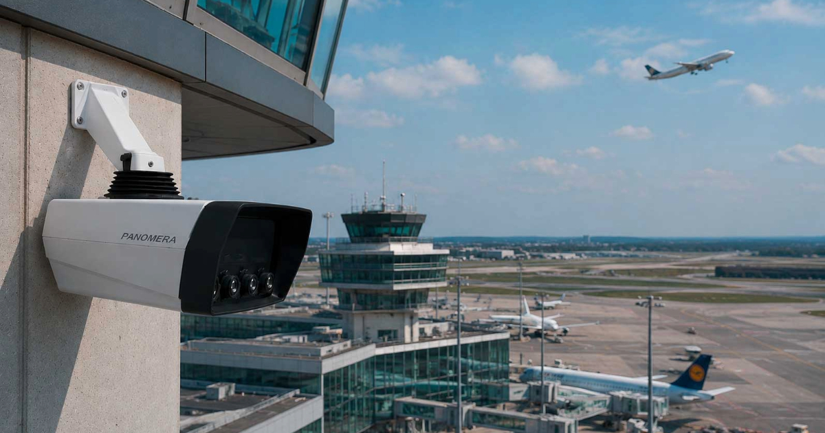 Panomera® S4 Skyview for wide-area airspace surveillance