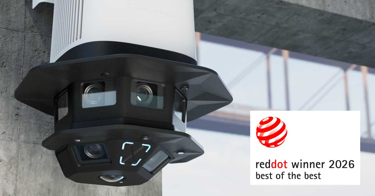 Panomera® V8 receives highest distinction at the Red Dot Award