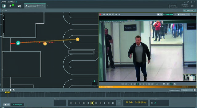 Airport Security Area Tracking