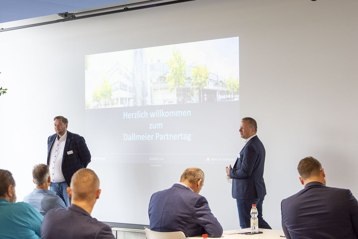 Dallmeier Partner Days October 2022 - Christoph Haack and Christian Linthaler