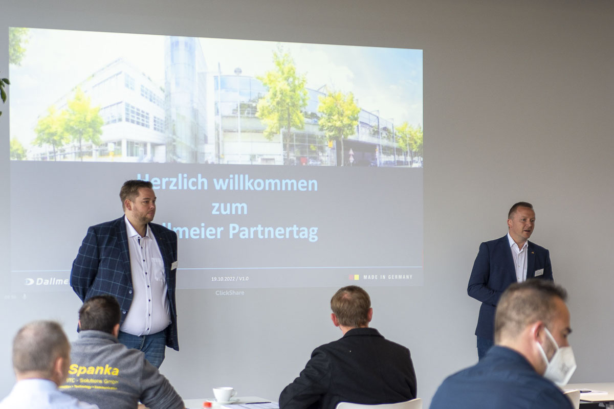 Dallmeier Partnertage Oktober 2022 - Christoph Haack und Christian Linthaler