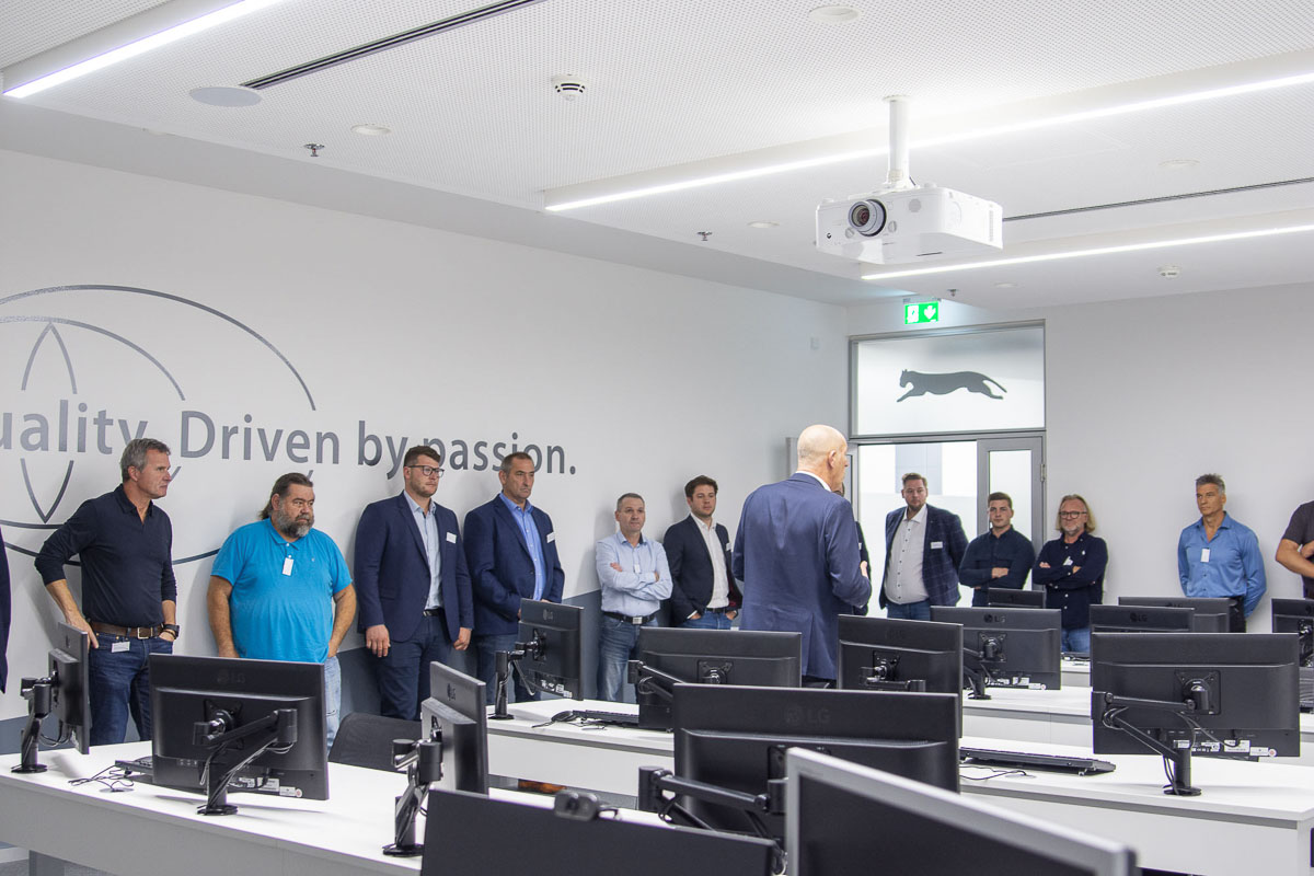 Dallmeier Partner Days October 2022 - Guided Tour Trainings Room