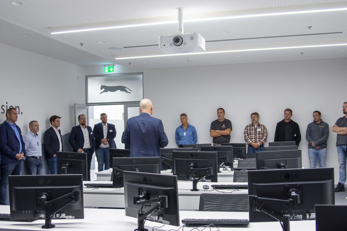 Dallmeier Partner Days October 2022 - Guided Tour Training Room