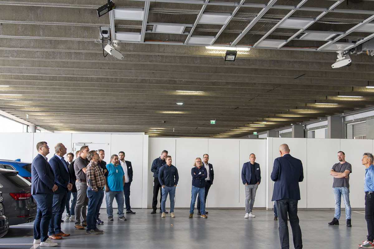 Dallmeier Partnertage Oktober 2022 - Unternehmensführung Parkdeck