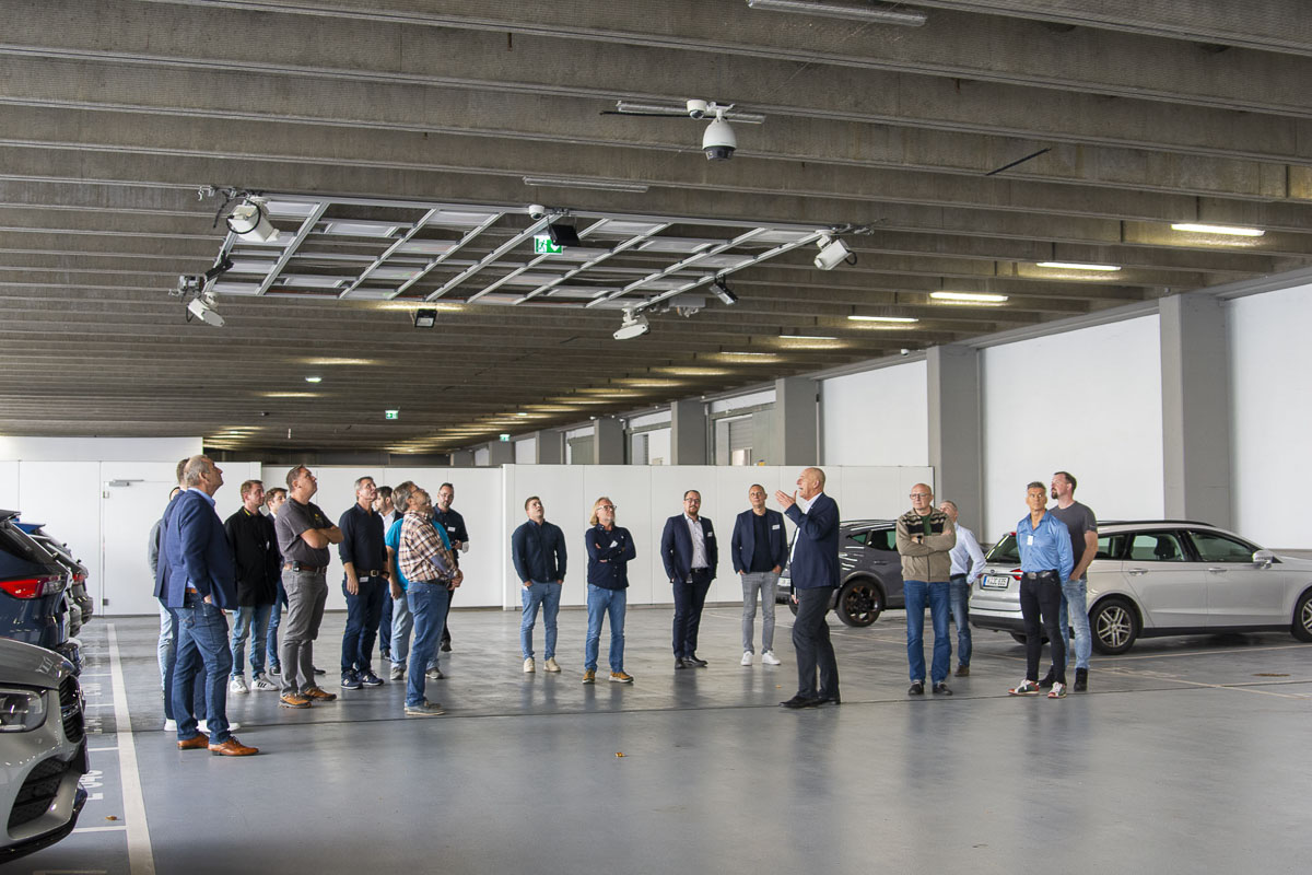 Dallmeier Partner Days October 2022 - Guided Tour Outside