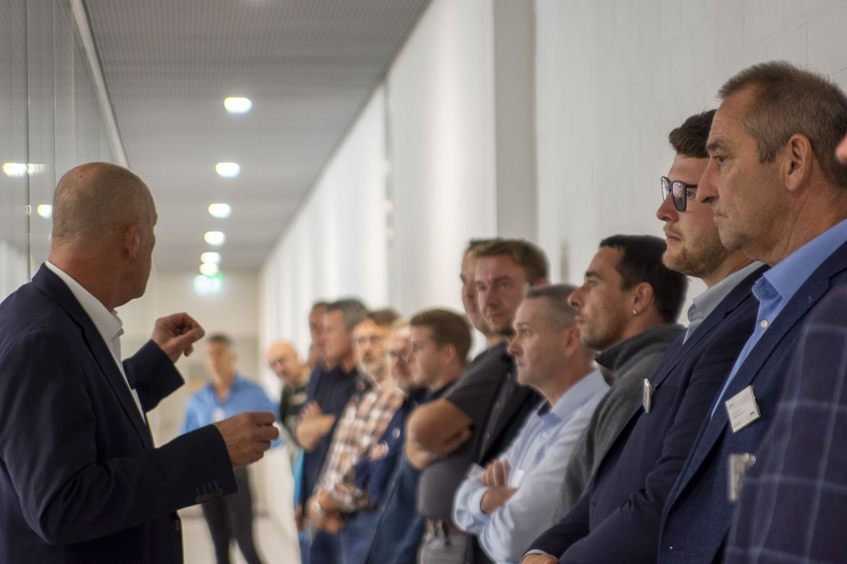 Dallmeier Partner Days October 2022 - Guided Tour Manufacturing