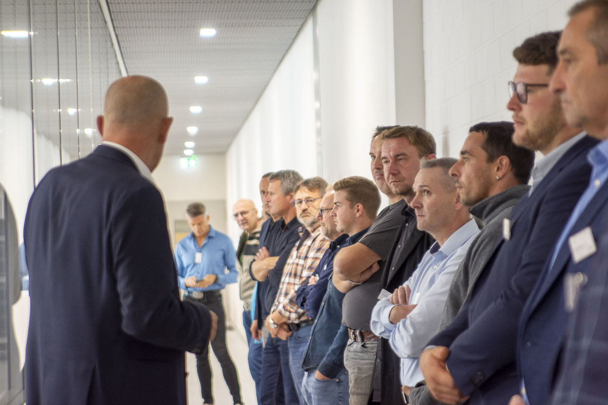 Dallmeier Partner Days October 2022 - Guided Tour Manufacturing