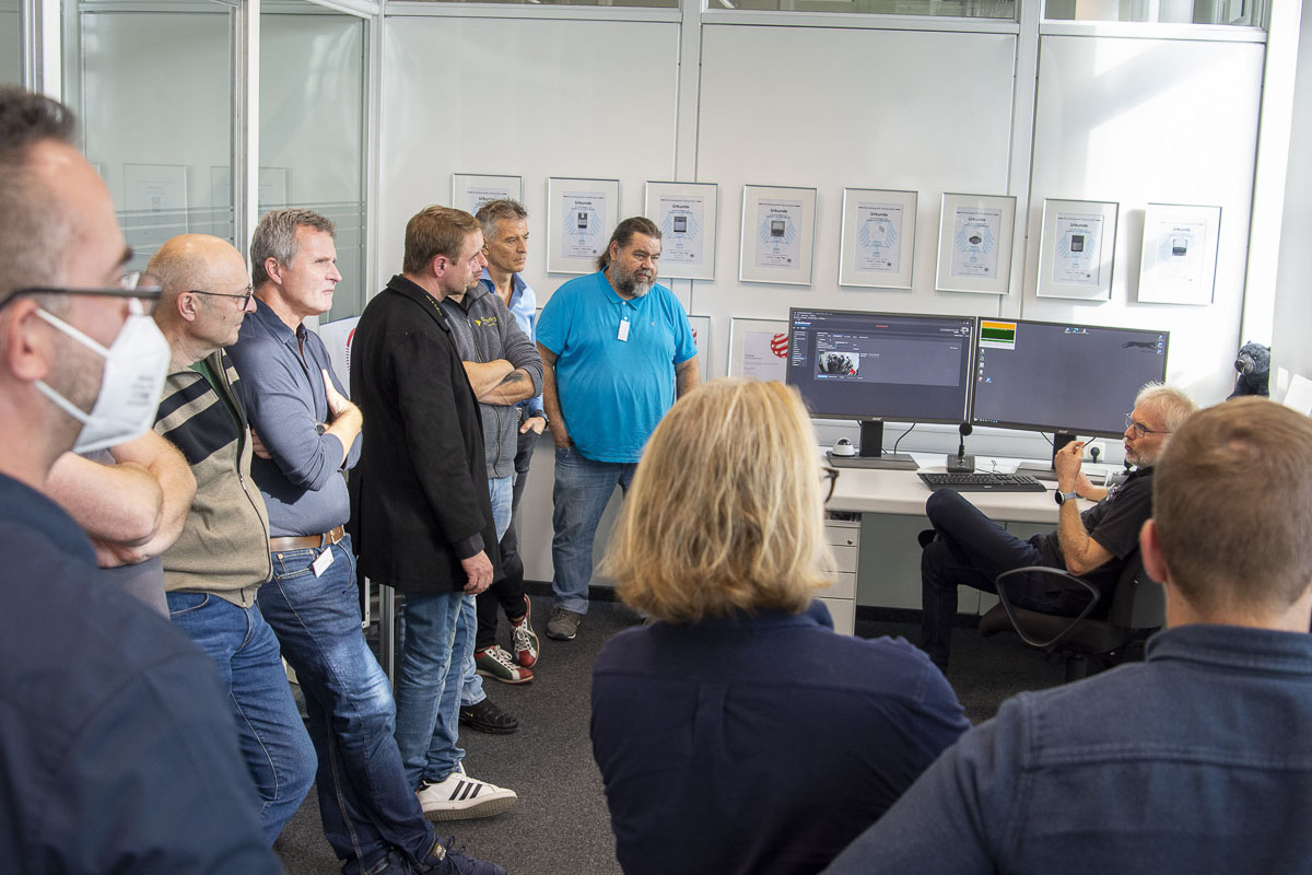 Dallmeier Partner Days October 2022 - Guided Tour Technical