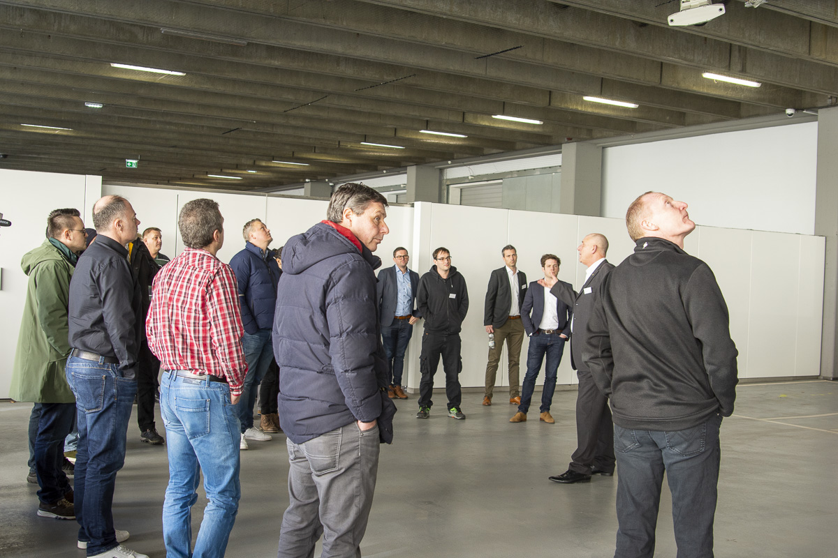 Dallmeier Partnertage Februar 2023 - Unternehmensführung Parkdeck