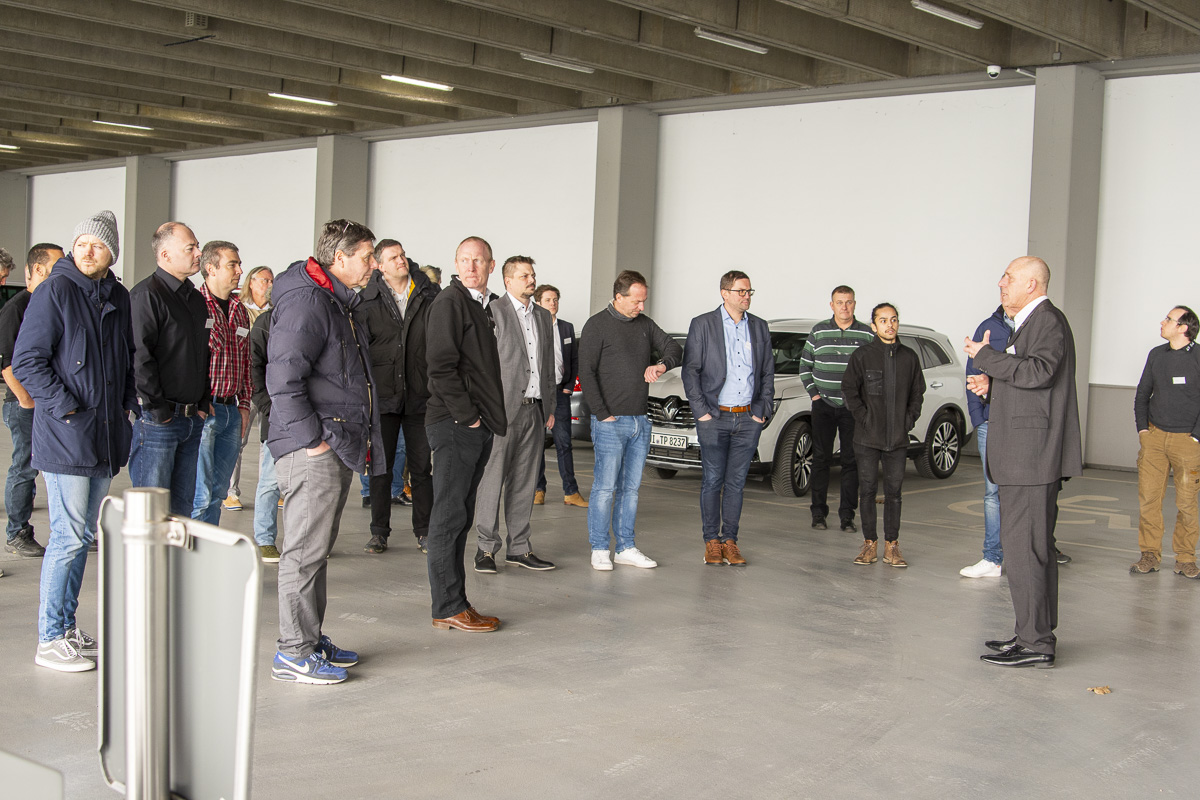 Dallmeier Partner Days February 2023 - guided tour outside