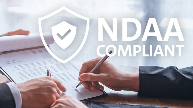  All Dallmeier products are NDAA-compliant