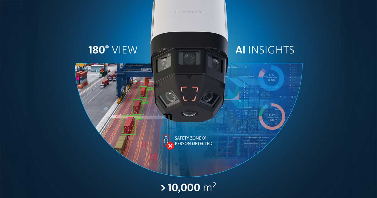 Panomera® V8 in focus: Efficient logistics processes and smart security solutions at LogiMAT 2026